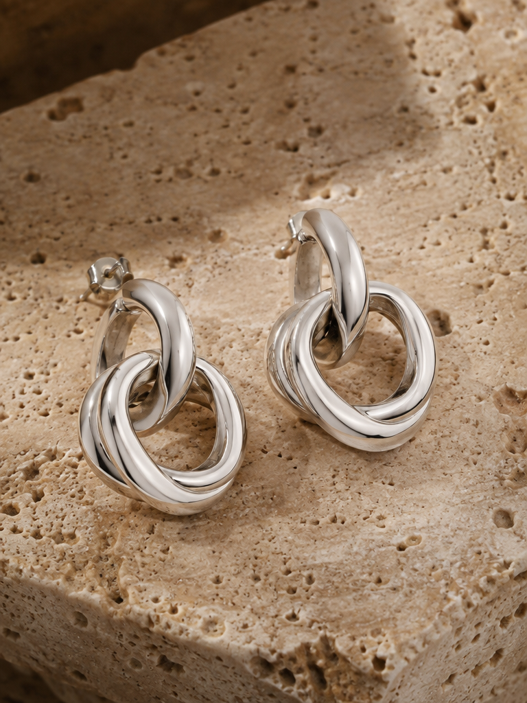 Paired Loop Earrings