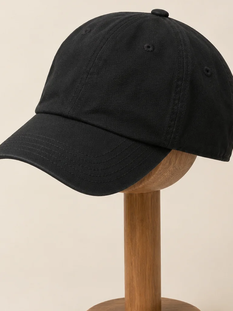 Soft Brim Cap fabric and structural detail